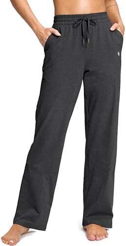 SANTINY 31"/33"/35" Women's Tall Cotton Sweatspants Lounge by SANTINY