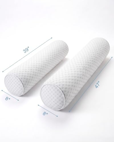 YZ HOME Cooling Bolster Body Pillow for Side Sleepers, Long Pillow for Bed - Image 2