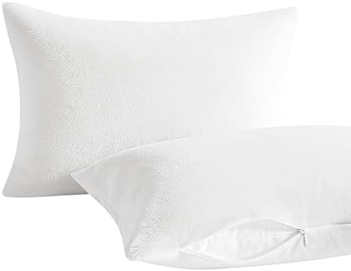 NTBAY Toddler Pillows with Pillowcases Set, 4 Piece 13 x 18, White by NTBAY
