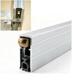 Automatic Door Bottom Seal, Recessed Drop Down Door Sweep Aluminum by Unknown