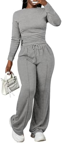 PINSV Women's 2 Piece Outfits Lounge Sets Tracksuits by PINSV