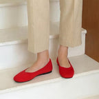 DREAM PAIRS Women's Dress Knit Ballet Comfort Flats - Image 3