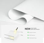 Boolegon Blackout Roller Shades for Windows, White, 28.5" W x 36" H - Image 3