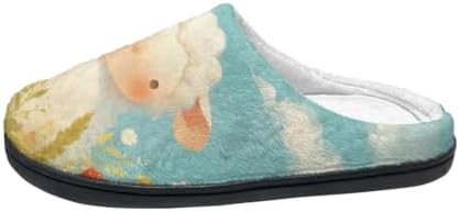 Spa Slippers Home Slippers, Anti-Slip Comfort Lightweight Slippers Closed Toe Casual Shoes House Slippers for Bedroom Home - Image 4