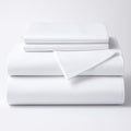 ARlinen 4 PC RV King Sheets 72 x 80, Egyptian Cotton, 10-Inch Deep, White by ARlinen