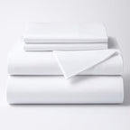 ARlinen Full Sheet Set, 4 Piece Egyptian Cotton, 10-Inch Deep, White by ARlinen