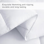 COHOME All-Season Queen Size Cooling Comforter Duvet Insert - White - Image 5