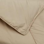 Sweet Home Collection 5 Piece Comforter Set Bag Solid Color All Season Soft Down Alternative Blanket & Luxurious Microfiber Bed Sheets, Beige, Twin XL - Image 4