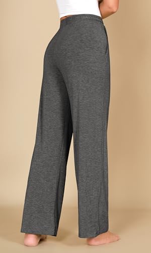 ODODOS Women's Lounge Pants with Pockets Drawstring Lightweight Loose Comfy Casual Pajama Pants-28/30" Inseam - Image 2