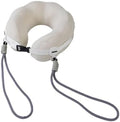 QUQUQ Travel Neck Pillow for Sleeping U-Shaped Portable Travel Neck Pillow Suitable for Support On Airplanes Comfortable(White) by Unknown