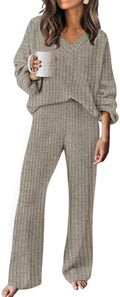 RUMIA Lounge Sets for Women Cozy Travel Matching Sweater Fall Outfits by RUMIA-YourEverydayLuxury