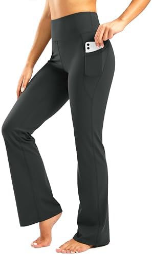 G Gradual 28"/30"/32"/34" Inseam Women's Yoga Pants with Pockets by GGradual