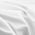 Mocassi King Size 4-Piece Bed Sheet Set - 1800 Premium Hotel Quality Microfiber 18-24 Inches Extra Deep Pocket Fitted Sheet- Luxury Soft, Breathable, Wrinkle, and Fade Resistant, White - Image 7