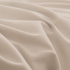 Mocassi Queen Size 4-Piece Bed Sheet Set - 1800 Premium Hotel Quality Microfiber 18-24 Inches Extra Deep Pocket Fitted Sheet- Luxury Soft, Breathable, Wrinkle, and Fade Resistant, Cream - Image 7