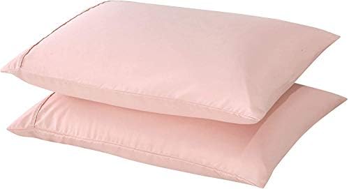 Trend Bedding Mart Oversize Pillow Case - Extra Large Fits Fluffiest Pillows, Extra Tall Pillowcase - Luxury 100% Egyptian Cotton 600 Thread Count (King, Blush/Rose Pink) - Image 2