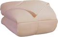 SUPERIOR All Season Reversible Down Alternative Comforter, Twin, Ivory by SUPERIOR