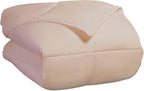 SUPERIOR All Season Reversible Down Alternative Comforter, Twin, Ivory by SUPERIOR