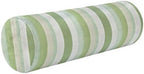 Bolster Pillows for Bed Cylinder Neck Roll Pillow Round Pillow Cases Long Cylinder Pillow Memory Foam Back Support LightGreen Stripe by Caihoyu