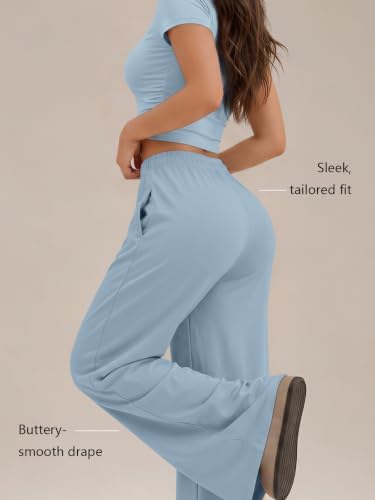 Trendy Queen Women's 2 Piece Matching Summer Lounge Set with Pockets - Image 4