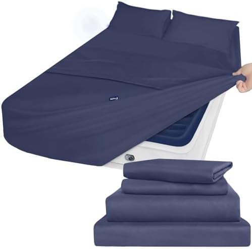 Cal King Sheet Set, 4 Piece California King Sheet Sets, Hotel Luxury by Moonsea