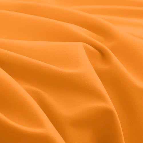 Mocassi Twin XL Size 4-Piece Bed Sheet Set - 1800 Premium Hotel Quality Microfiber 18-24 Inches Extra Deep Pocket Fitted Sheet- Luxury Soft, Breathable, Wrinkle, and Fade Resistant, Orange - Image 7