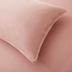 | Queen Envelope Pillowcase Set | 100% Viscose | Organically Grown | Ultra Soft | Cooling | 2pcs [Rose Quartz] - Image 6