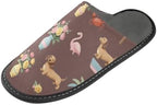Travel Slippers Watercolor Blush Floral - Image 4