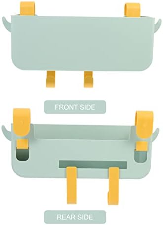 Light Green Bedside Hanging Storage Basket with Multi-pockets - Image 6