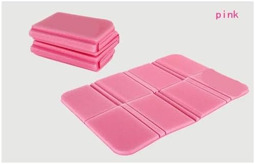 Stool Cushion 10PCS Foldable Portable Beach Camping Mat Waterproof Moisture-Proof Pad Small Picnic Mats Outdoor Folding Seat Cushion for Home Office Dining Room Kitchen(Pink) - Image 2