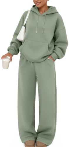 Trendy Queen Womens 2 Piece Lounge Sweat Sets Matching Sweatsuits by TrendyQueen