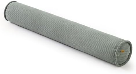 Long Bolster Pillow for Bed – Soft Corduroy Body Pillow for Adults, Ergonomic Full-Length Support for Better Sleep,59 x 7.87 Inches,Grey Green by Ailuteie