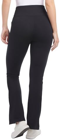 Jockey Women's Premium Pocket Slim Flare Yoga Pants - Image 3