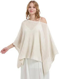 ACUSHLA 100% Merino Wool Women Poncho Shawl Wrap Sweater Cape Sheer Top by acushla