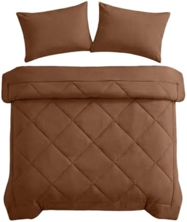 2 in 1 All Season Microfiber Duvet, Lightweight Breathable Bed Comforter, B by Unknown
