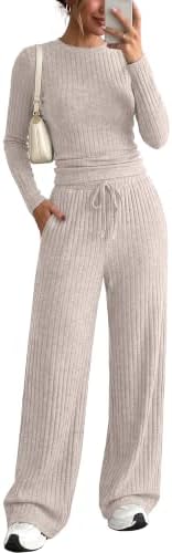 RUMIA Lounge Sets for Women Fall Outfits Sweater Cozy 2 Piece(S-2XL) by RUMIA-YourEverydayLuxury