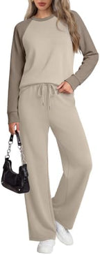 WIHOLL Lounge Sets for Women 2 Piece Fall Outfits 2026 Fashion S-2XL - Image 2