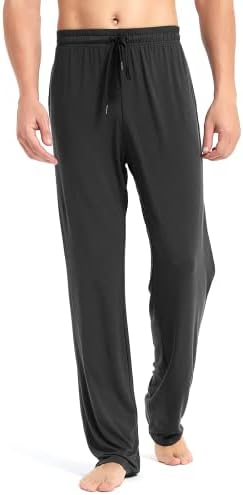 32/34/36/38 Long Inseam Men's Tall Pajama Pants Lounge Sleepwear Bottoms by Idtswch