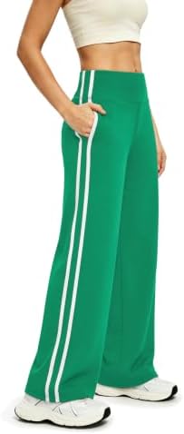 Alaroo Women's Pants Wide Leg High Waist with Pockets Loose Stretch Casual - Image 4