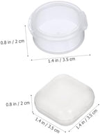 80pcs Clear Ear Plugs Case Mini Organizer Box Storage for Beads Pill and Items Tight Seal Easy to Clean Versatile Holder for Home Travel - Image 7