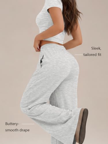 Trendy Queen Women's 2 Piece Matching Summer Lounge Set with Pockets - Image 4