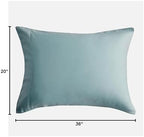 DOZ by SIJO Pillowcase Set, 100% Viscose derived from Bamboo, Organically Grown, Buttery Soft, Silky, Breathable, Cooling, Oeko-TEX, High GSM, (Pack of 2), Envelope Closure (King, Teal) - Image 4