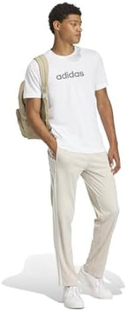 adidas Mens Dayready Open Hem Tracksuit Bottoms Casual - Black - Image 2