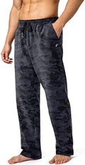 Pudolla Men's Cotton Yoga Sweatpants Athletic Casual Pants with Pockets by PudollaSports