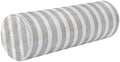 Bolster Pillow for Legs Firm Bedding Neck Roll Pillow Round Pillows Decorative Cylinder Decorative Pillow Lumbar Support Pillow Ghostwhite Stripe by Caihoyu