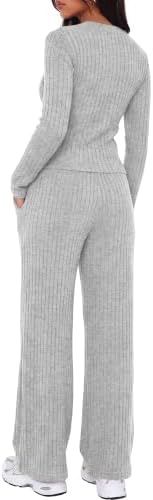 RUMIA Lounge Sets for Women Fall Outfits Sweater Cozy 2 Piece(S-2XL) - Image 4