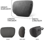 Car Neck Pillow, 2 Pack Soft Headrest for Driving (Black) - Image 3