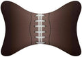 American Football Rugby Neck Pillow Portable Soft Headrest Bone Shaped Pillows for Car Home Office by Unknown