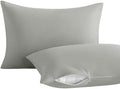 NTBAY Toddler Pillows with Pillowcases Set, 4 Piece 13 x 18, Smoke Grey by NTBAY