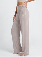 ODODOS Women's Wide Leg Palazzo Lounge Pants with Pockets Light Weight Loose Comfy Casual Pajama Pants-26/28/30"/32" Inseam - Image 2