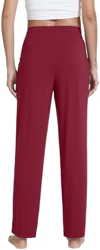 WiWi Pajama Pants for Women Viscose from Bamboo Super Soft Wide Leg Cooling Sweatpants Drawstring Bottoms Sleep Pj Pant S-XXL - Image 3